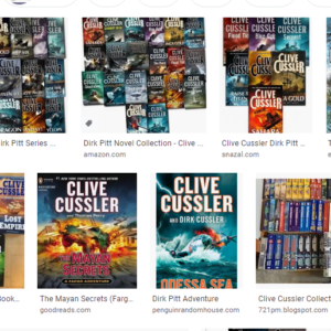 Clive Cussler books 50+ Ebook collection epub and mobi