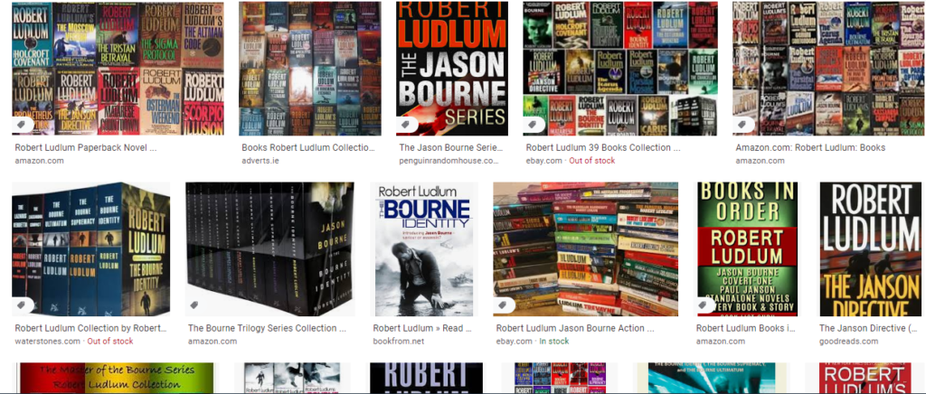 Robert Ludlum 45+ ebooks collection Epub and Mobi