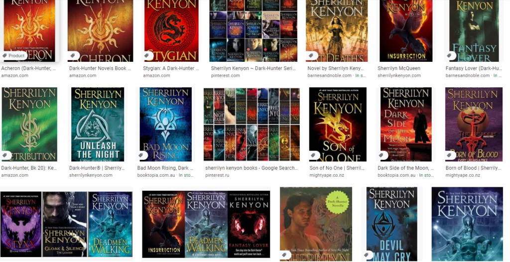 Sherrilyn Kenyon  Collection 80+ books Epub and Mobi